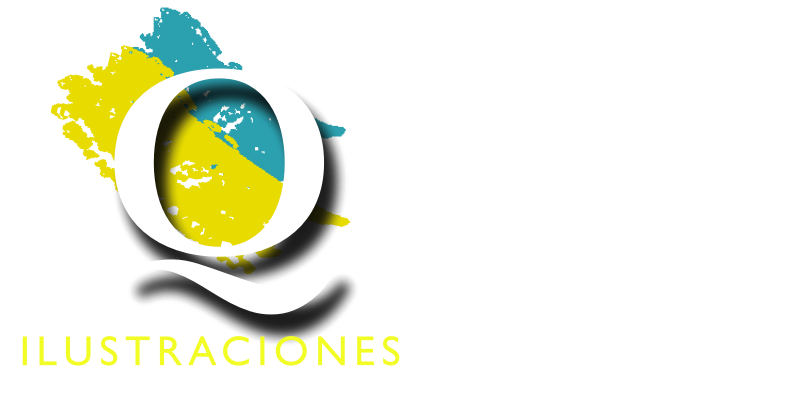 Logo de Alfonso Quiroz Hernández, ilustrador