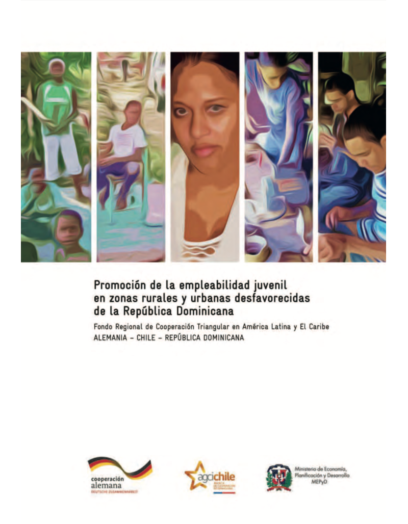 Folleto del Proyecto de Triangulación de Empleabilidad en República Dominicana