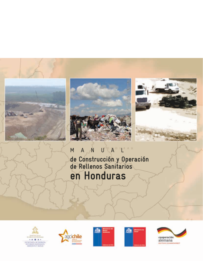 Manual de construcción y operación de rellenos sanitarios en Honduras