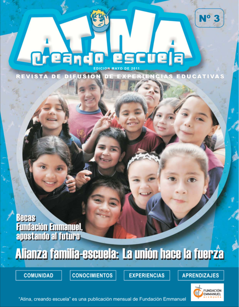 Revista Atina, creando escuela, número 3