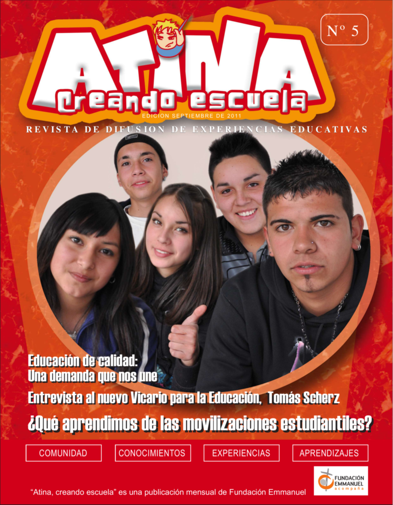 Revista Atina, creando escuela, número 5