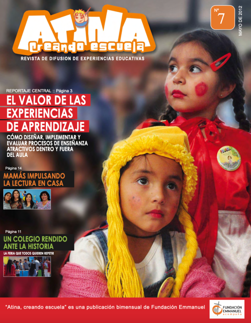 Revista Atina, creando escuela, número 7
